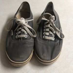 Gray Woman’s Vans